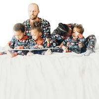 Family Look Snowflake Pants Sets Family Matching Outfits main image 5