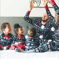 Family Look Snowflake Pants Sets Family Matching Outfits main image 3