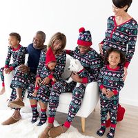 Family Look Snowflake Pants Sets Family Matching Outfits main image 2