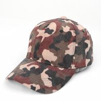 Men's Basic Camouflage Printing Curved Eaves Baseball Cap sku image 4