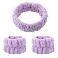 Simple Style Round Cloth Hair Band sku image 117