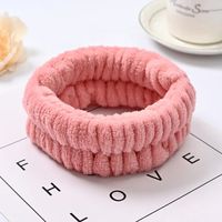 Simple Style Round Cloth Hair Band sku image 42