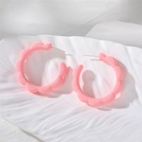 1 Pair Cute Modern Style Simple Style Solid Color Resin Ear Studs sku image 7