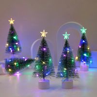 Christmas Cute Christmas Tree Pp Pine Needle Party Festival Ornaments main image 4