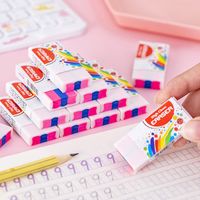 1 Piece Square School Pvc Preppy Style Eraser main image 3