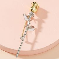 Simple Style Flower Alloy Plating Women's Brooches main image 1