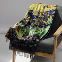 Women's Elegant Streetwear Printing Imitation Cashmere Scarf sku image 2