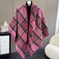 Women's Retro Simple Style Color Block Polyester Shawl sku image 5