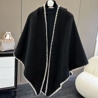 Women's Retro Simple Style Color Block Polyester Shawl sku image 8
