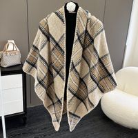 Women's Retro Simple Style Color Block Polyester Shawl sku image 7