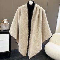 Women's Retro Simple Style Color Block Polyester Shawl sku image 17