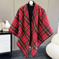 Women's Retro Simple Style Color Block Polyester Shawl sku image 20