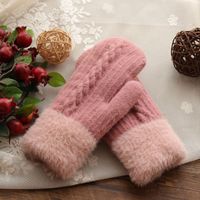 Women's Elegant Lady Solid Color Gloves 1 Set sku image 2