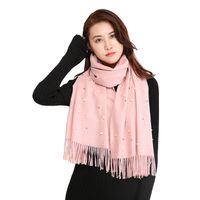 Women's Basic Modern Style Solid Color Imitation Cashmere Scarf main image 1