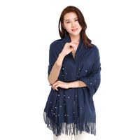 Women's Basic Modern Style Solid Color Imitation Cashmere Scarf main image 5