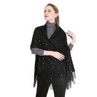 Women's Basic Modern Style Solid Color Imitation Cashmere Scarf main image 2