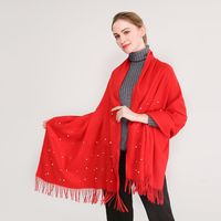 Women's Basic Modern Style Solid Color Imitation Cashmere Scarf sku image 5
