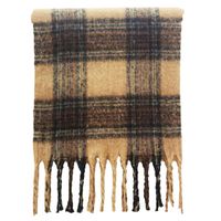 Women's Casual Basic Plaid Polyester Scarf main image 2