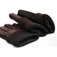 Men's British Style Streetwear Solid Color Gloves 1 Set main image 2