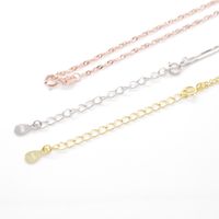 Simple Style Round Sterling Silver Plating Rose Gold Plated White Gold Plated Gold Plated Pendant Necklace main image 4