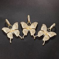 Style Vintage Papillon Le Cuivre Placage Charmes main image 3
