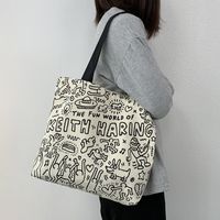 Women's Streetwear Cartoon Canvas Shopping Bags main image 3