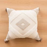 Vacation Solid Color Polyester Cotton Pillow Cases sku image 3