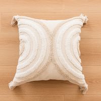 Vacation Solid Color Polyester Cotton Pillow Cases sku image 4