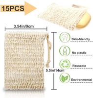 Vacation Solid Color Cotton And Linen Foaming Net main image 2