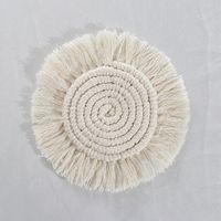 Casual Solid Color Cotton Thread Placemat 1 Piece sku image 4