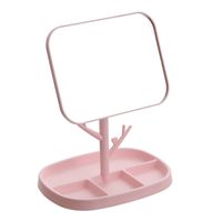 Simple Style Solid Color Plastic Mirror 1 Piece main image 4