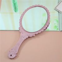 Lady Solid Color Plastic Mirror 1 Piece sku image 2