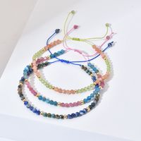 Bohemian Color Block Stone Beaded Women's Bracelets main image 5