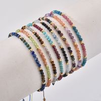 Bohemian Color Block Stone Beaded Women's Bracelets main image 1