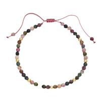 Bohemian Color Block Stone Beaded Women's Bracelets main image 3