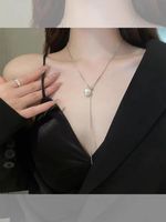 Titanium Steel 18K Gold Plated Korean Style Plating Solid Color Necklace main image 5