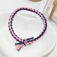 Hot Sale Hair Accessories Hair Band Sweet Oversized Ribbon Bow Hair Band Popular Bow Tie Hair Rope Wholesale sku image 9