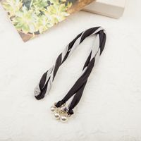 Hot Sale Hair Accessories Hair Band Sweet Oversized Ribbon Bow Hair Band Popular Bow Tie Hair Rope Wholesale sku image 32
