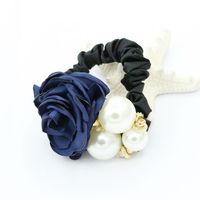 Hot Sale Hair Accessories Hair Band Sweet Oversized Ribbon Bow Hair Band Popular Bow Tie Hair Rope Wholesale sku image 33