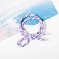 Hot Sale Hair Accessories Hair Band Sweet Oversized Ribbon Bow Hair Band Popular Bow Tie Hair Rope Wholesale sku image 12