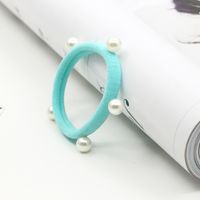 Hot Sale Hair Accessories Hair Band Sweet Oversized Ribbon Bow Hair Band Popular Bow Tie Hair Rope Wholesale sku image 18