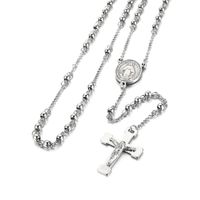 Titanium Steel 18K Gold Plated Simple Style Classic Style Commute Plating Cross Pendant Necklace main image 2