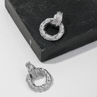 1 Piece Vintage Style Heart Shape Plating Alloy Drop Earrings sku image 2