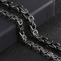 Punk Geometric Titanium Steel Men's Bracelets main image 1