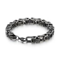 Punk Geometric Titanium Steel Men's Bracelets main image 2