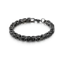 Punk Geometric Titanium Steel Men's Bracelets sku image 1