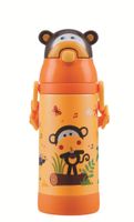 Cute Cartoon Stainless Steel Plastic Thermos Cup sku image 8