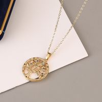 Vintage Style Heart Shape Copper Plating Pendant Necklace sku image 10