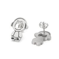 1 Pair Cartoon Style Cartoon Character Plating Titanium Steel 18K Gold Plated Ear Studs sku image 29