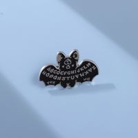 Vintage Style Letter Bat Alloy Plating Unisex Brooches main image 1
